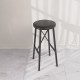 Black Upholstered Bar Chair Bar Stool Kitchen Chair 1305