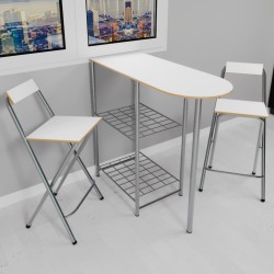 Mutfak Bar Masa Sandalye Takımı Katlanır Bar Sandalye 2 Kişilik Mutfak Masası Beyaz 1296 Mutfak Bar Masa Sandalye Takımı Katlanır Bar Sandalye 2 Kişilik Mutfak Masası Beyaz 1296