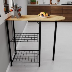 Mutfak Bar Masa 2 Kişilik Mutfak Masası Atlantik Çam 1310