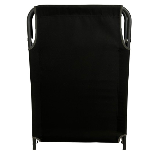 Sunbed Camping Beach Bed Camping Bed 2 Layers Black 1315