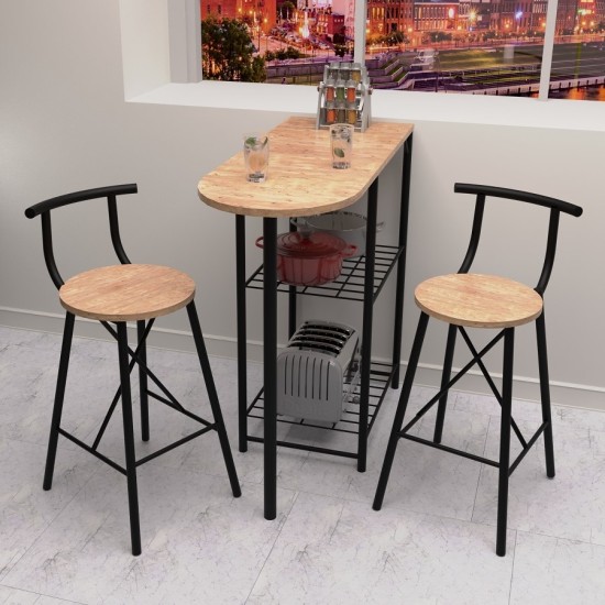 Kitchen Bar Table Chair Set Folding Bar Chair 2-Person Kitchen Table Atlantic Pine 1311 Kitchen Bar Table Chair Set Folding Bar Chair 2-Person Kitchen Table Atlantic Pine 1311