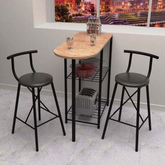 Kitchen Bar Table Chair Set Folding Upholstered Bar Chair 2-Person Kitchen Table Atlantic Pine 1313 Kitchen Bar Table Chair Set Folding Upholstered Bar Chair 2-Person Kitchen Table Atlantic Pine 1313