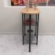 Kitchen Bar Table Chair Set Folding Upholstered Bar Chair 2-Person Kitchen Table Atlantic Pine 1313 Kitchen Bar Table Chair Set Folding Upholstered Bar Chair 2-Person Kitchen Table Atlantic Pine 1313