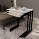 3 Pcs Nesting Table Metal Table Atlantik White 1292