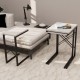 3 Pcs Nesting Table Metal Narrow Nesting Table White 1294 3 Pcs Nesting Table Metal Narrow Nesting Table White 1294
