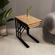 3 Nesting Nesting Table Metal Narrow Nesting Table Atlantic Pine 1293