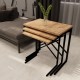 3 Nesting Nesting Table Metal Table Atlantic Pine 1291 3 Nesting Nesting Table Metal Table Atlantic Pine 1291