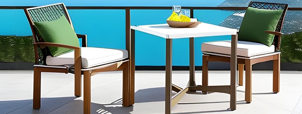 What to Consider When Choosing a Table Chair Suitable for Use on the Balcony