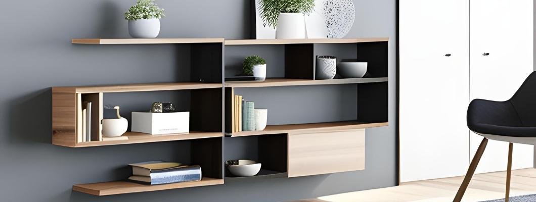 How do you choose the wall library according to your room?