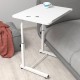 Tilt and Height Adjustable Laptop Stand Breakfast Study Computer Office Dining Table Metal Leg