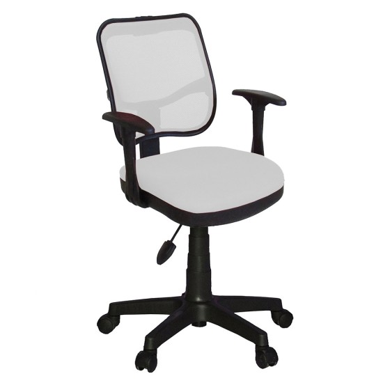 807 Mesh Work Chair Plastic Leg