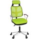 AS Mesh Work Chair Metallic Gray Painted Leg