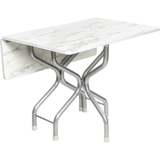 Foldable Table White Square 1076