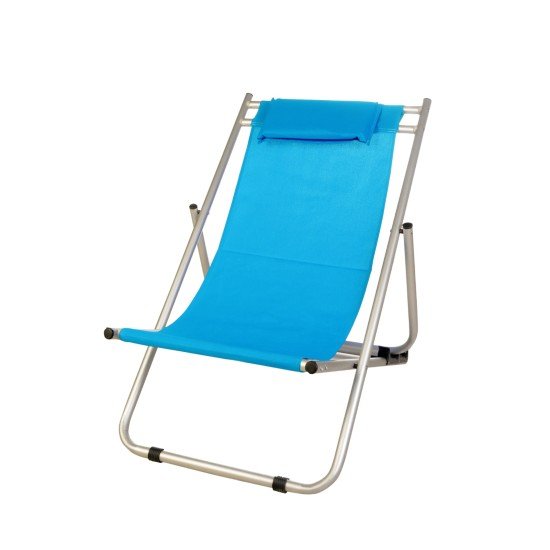 Folding Stage Chaise Lounge Folding Chair Folding Chaise Lounge Blue