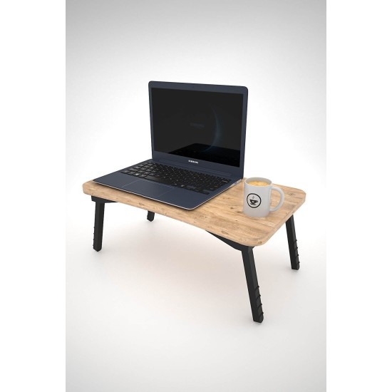 Laptop Table Breakfast Table Desk Pine 1136