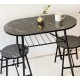 Kitchen Table Chair Set 2 Seater Table Chair Set Black 1101 Kitchen Table Chair Set 2 Seater Table Chair Set Black 1101