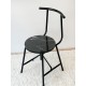 Kitchen Chair Garden Chair Armchair Black 1104