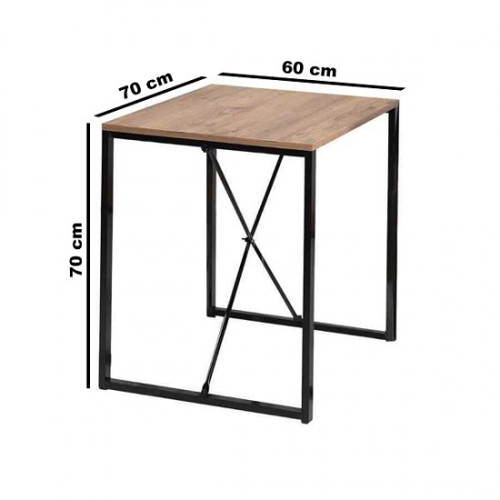 Kitchen Table Balcony Table Set for 2 People 1006