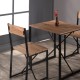 Kitchen Table Balcony Table Set for 2 People 1006