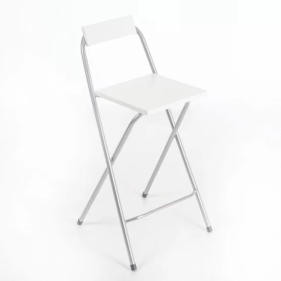 Foldable Chair Bar Stool Foldable Chair White 1021