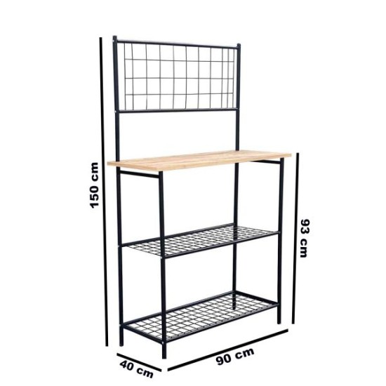 Multipurpose Shelf Kitchen Cabinet Bango Table 1083