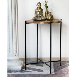 Yan Sehpa Dekoratif Zigon Sehpa Yuvarlak 1098 Yan Sehpa Dekoratif Zigon Sehpa Yuvarlak 1098