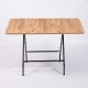 70x110 Atlantic Pine Folding Table Break Kitchen Table 1122