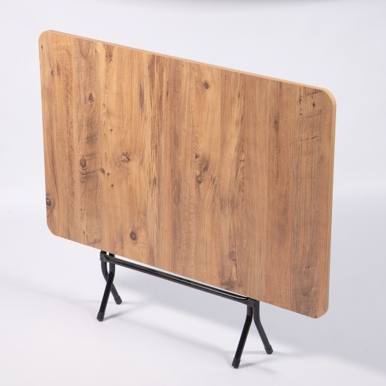 70x110 Atlantic Pine Folding Table Break Kitchen Table 1122
