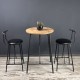 Atlantic Pine Upholstered Bar Chair Bar Table Kitchen Oval 2 Person Dining Table 1245
