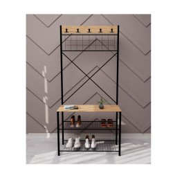 Geniş Metal Portmanto, Elbise Askılığı, Vestiyer, Ayakkabılık 1301 Geniş Metal Portmanto, Elbise Askılığı, Vestiyer, Ayakkabılık 1301