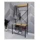 Geniş Metal Portmanto, Elbise Askılığı, Vestiyer, Ayakkabılık 1301 Geniş Metal Portmanto, Elbise Askılığı, Vestiyer, Ayakkabılık 1301