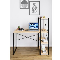 Kitaplıklı Çalışma Masası Bilgisayar Ofis Masası 1003 Kitaplıklı Çalışma Masası Bilgisayar Ofis Masası 1003