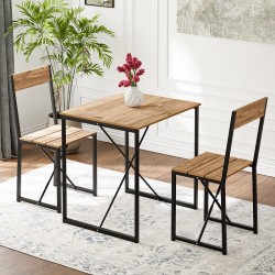 Mutfak Masası 2 Kişilik Balkon Masa Takımı Çam 1006 Mutfak Masası 2 Kişilik Balkon Masa Takımı Çam 1006