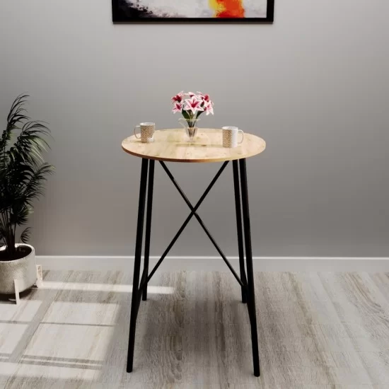 Bar Masası Mutfak Oval 2 Kişilik Yemek Masası 1110