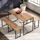 Masa Takımı Bench Bank Masa Seti 120x60 Masa Mutfak Masası Yemek Masası 1224 Masa Takımı Bench Bank Masa Seti 120x60 Masa Mutfak Masası Yemek Masası 1224