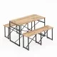 Masa Takımı Bench Bank Masa Seti 120x60 Masa Mutfak Masası Yemek Masası 1224 Masa Takımı Bench Bank Masa Seti 120x60 Masa Mutfak Masası Yemek Masası 1224