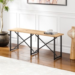 Mutfak Bahçe Bank Sandalye Düz Bank Sandalye  Bench Çam 1226