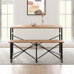 Masa Takımı Bench Bank Masa Seti 120x60  Masa Mutfak Masası Yemek Masası Çam  1228 Masa Takımı Bench Bank Masa Seti 120x60  Masa Mutfak Masası Yemek Masası Çam  1228