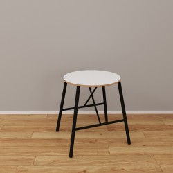 Tabure Sandalye Mutfak Sandalyesi Beyaz 1237  Tabure Sandalye Mutfak Sandalyesi Beyaz 1237