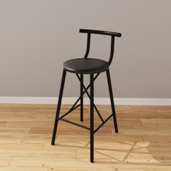 Mutfak Sandalyesi Bar Taburesi Döşemeli 1112