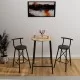 Atlantik Çam Döşemeli Bar Sandalyesi Bar Masası Mutfak Oval 2 Kişilik Yemek Masası 1245 Atlantik Çam Döşemeli Bar Sandalyesi Bar Masası Mutfak Oval 2 Kişilik Yemek Masası 1245