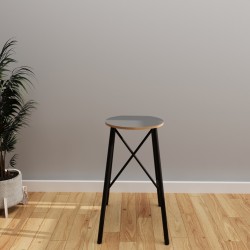 Bar Sandalyesi Bar Taburesi Mutfak Sandalyesi Füme 1233  Bar Sandalyesi Bar Taburesi Mutfak Sandalyesi Füme 1233