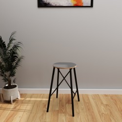 Bar Sandalyesi Bar Taburesi Mutfak Sandalyesi Füme 1233  Bar Sandalyesi Bar Taburesi Mutfak Sandalyesi Füme 1233