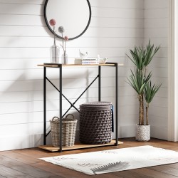 Metal Ayaklı Dresuar Raflı Dresuar Dekoratif Metal Dresuar Çam 1376 Metal Ayaklı Dresuar Raflı Dresuar Dekoratif Metal Dresuar Çam 1376