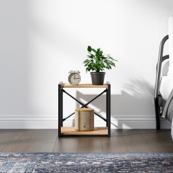 Çok Amaçlı Komodin Metal Ayaklı Raflı Sehpa Çam 1382 Çok Amaçlı Komodin Metal Ayaklı Raflı Sehpa Çam 1382