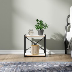 Çok Amaçlı Komodin Metal Ayaklı Raflı Sehpa Beyaz 1383 Çok Amaçlı Komodin Metal Ayaklı Raflı Sehpa Beyaz 1383