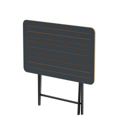 Katlanır 4 Kişilik Bahçe Masası Bistro Masa 55x90 Füme 1426 Katlanır 4 Kişilik Bahçe Masası Bistro Masa 55x90 Füme 1426