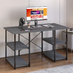 4 Raflı Çalışma Masası Füme 60x120 4 Raflı Çalışma Masası Füme 60x120