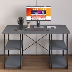 4 Raflı Çalışma Masası Füme 60x120 4 Raflı Çalışma Masası Füme 60x120