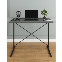 Bilgisayar Masası Çalışma Notebook Laptop Masası Füme 1452 Bilgisayar Masası Çalışma Notebook Laptop Masası Füme 1452